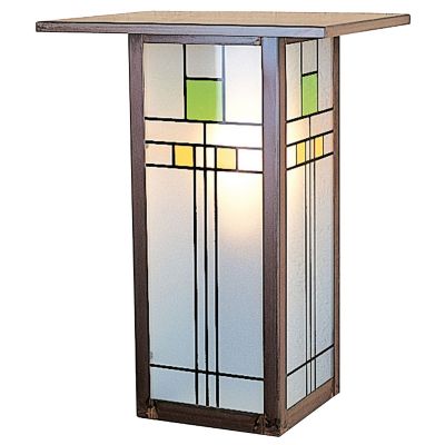 Franklin Outdoor Flush Wall Sconce by Arroyo Craftsman - Starlight Lighting USA and Canada